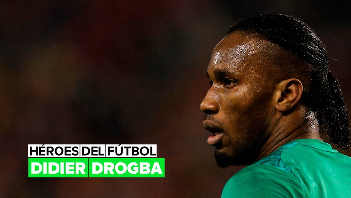 Este es Didier Drogba,  la leyenda del fútbol al servicio de la paz 