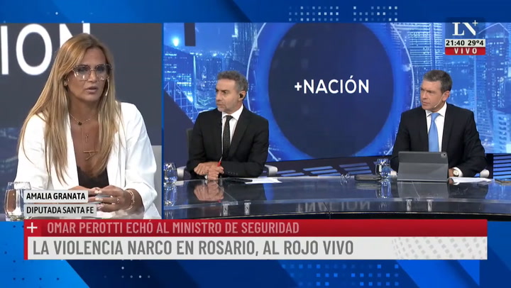 Amalia Granata se refirió a la situación de Rosario y exigió medidas urgentes: “Hay que mandar al ej