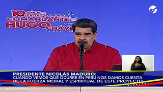 Nicolás Maduro dijo que Pedro Castillo sufrió "conspiración" y una "persecución sin límites" en Perú