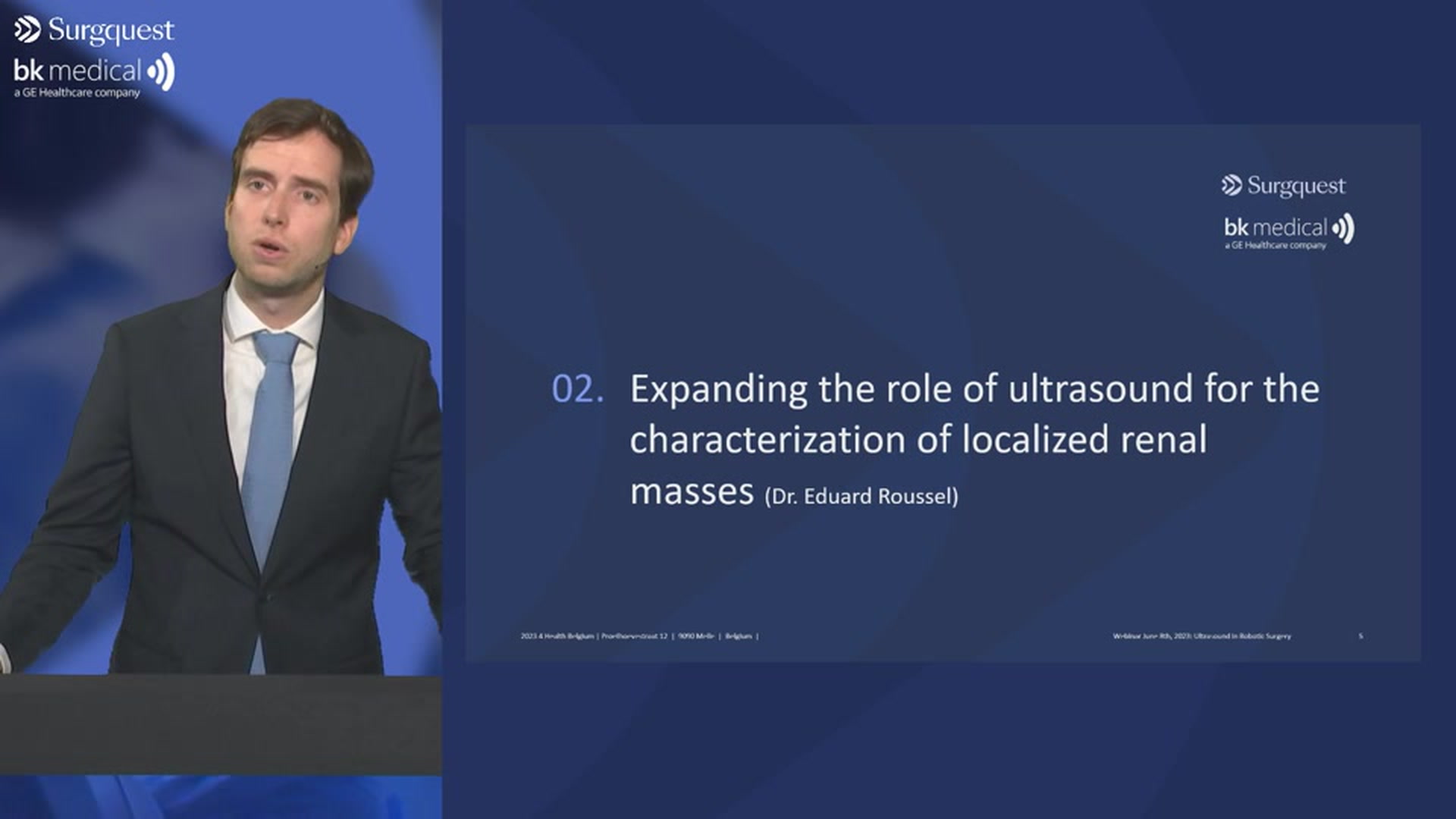 Use of Ultrasound in Robotic Renal Surgery
