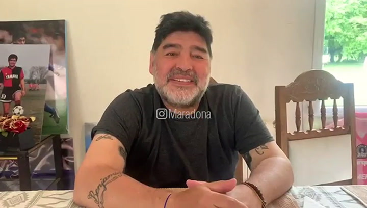 Más vivo que nunca', Diego Maradona anunció que sus hijas no recibirán herencia