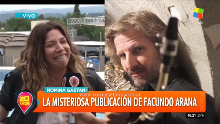 Romina Gaetani habló sobre el polémico posteo de Facundo Arana sobre ella - Fuente: América TV