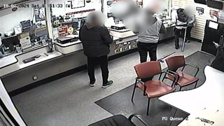 Man tries to steal post office cash using long metal spoon