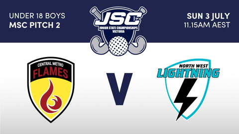 3 July - Hockey Vic Jsc - Msc2 - Flames V Lightning