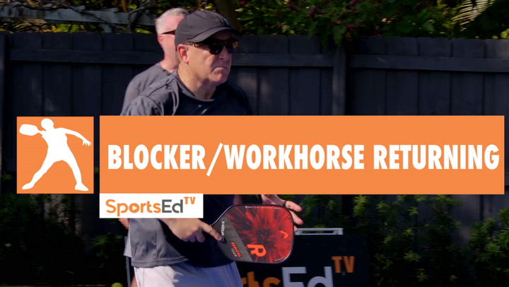Pickleball Tips For The Returning Team to Maintain Offensive Position