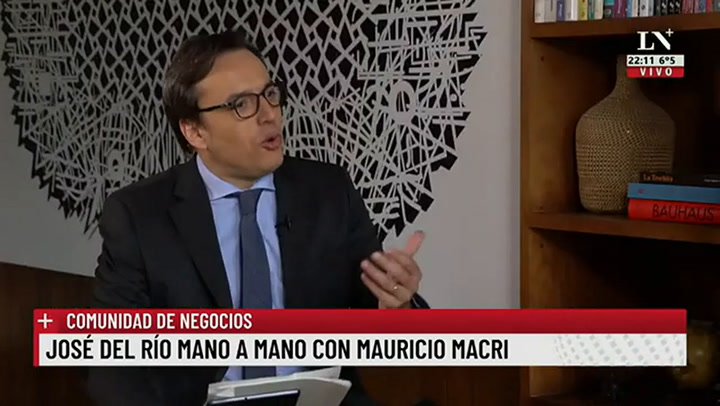 Mauricio Macri: 'Estamos en manos de un desgobierno de Cristina Kirchner' (Primera parte)