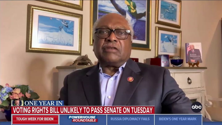 Clyburn: Biden Is Right GOP Voting Laws Are 'Jim Crow 2.0'