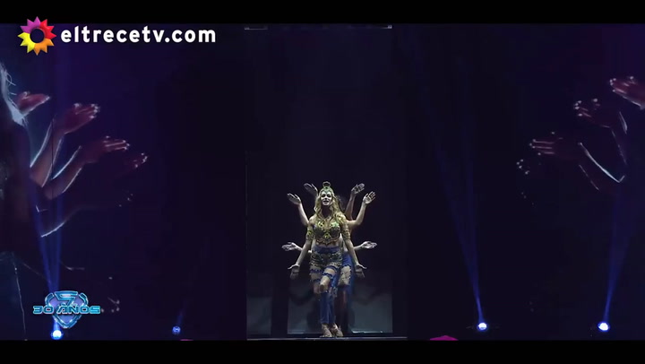 Vanina Escudero bailó su última gala en #VideoClip reemplazando a Silvina. Fuente: Youtube