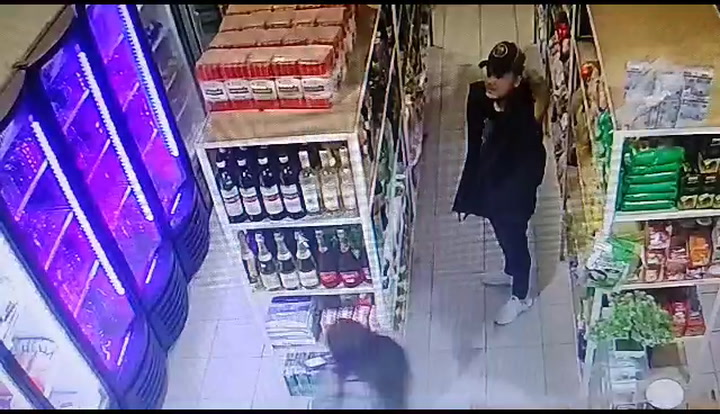 Ataque sicario dentro de un supermercado