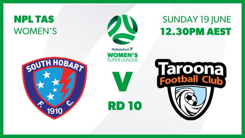 South Hobart FC - TAS Women's v Taroona Football Club