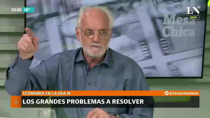Juan Carlos de Pablo: 'En Argentina te pedís un café y es lo mismo pagar en pesos o en dólares'