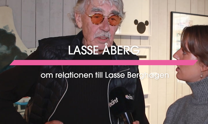 Lasse Åberg om relationen till Lasse Berghagen