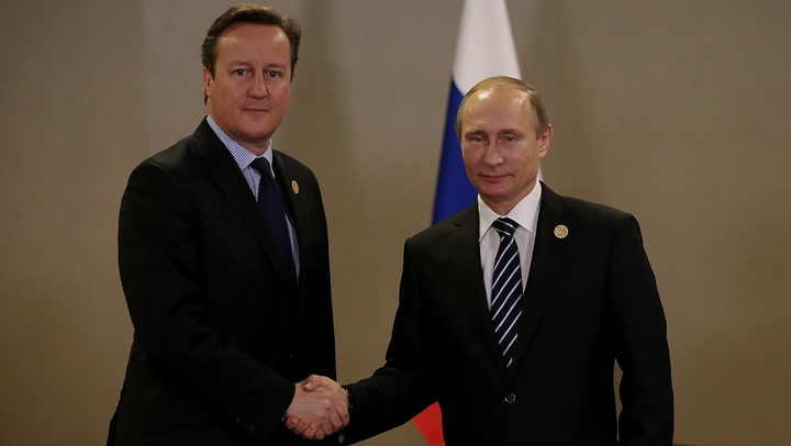 No way back for Putin after Ukrainian invasion, David Cameron says