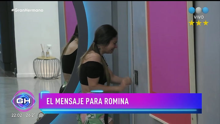 Gran Hermano: Romina se quebró con el saludo de sus hijas e hizo llorar a todos en el estudio de Telefe