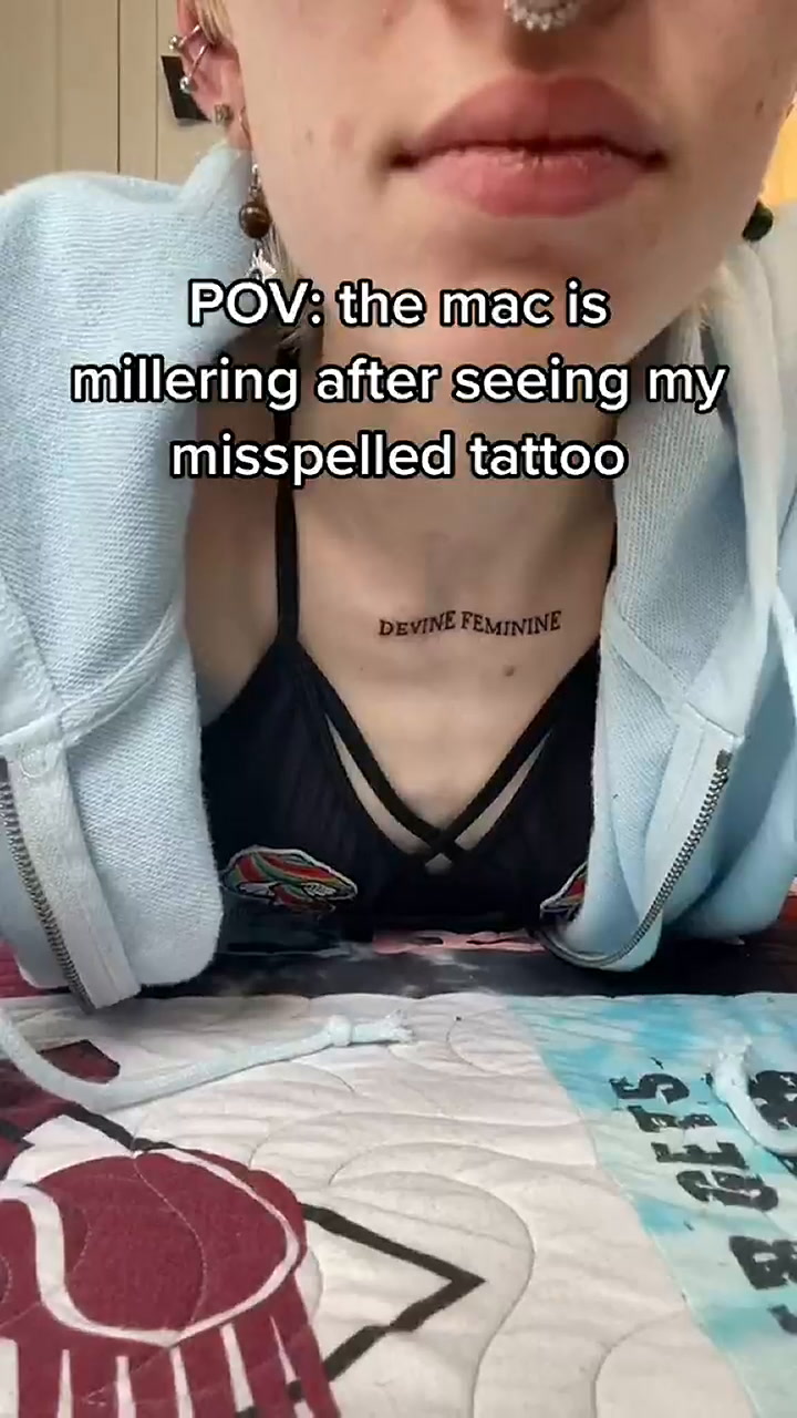 Se hizo un tatuaje erroneo
