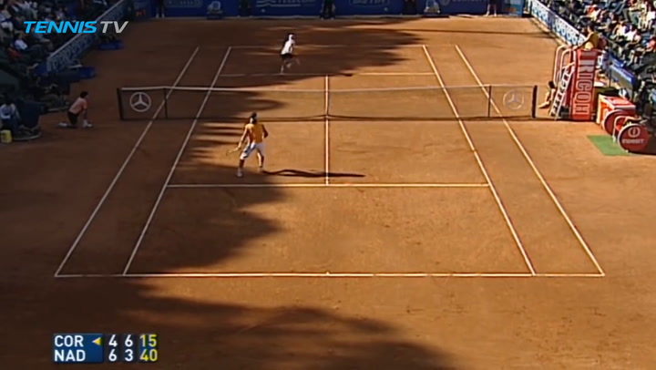 Rafa Nadal vs Guillermo Coria | Momentos destacados Final 2005 Roma