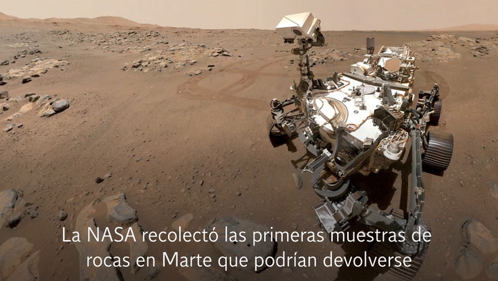 NASA: Rocas recolectadas por rover ‘Perseverance’ podrían contener signos de vida en Marte