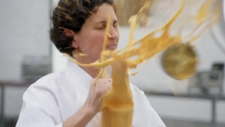 MasterChef: The Professionals: Blender explodes covering contestant in boiling soup
