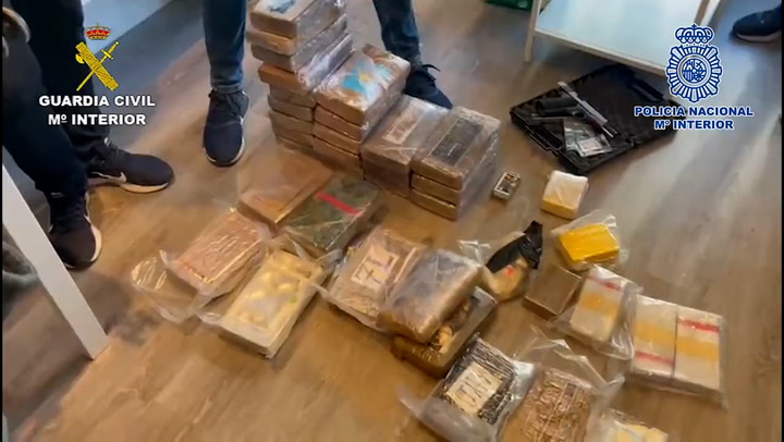 Spanish police seize drugs and weapons in raid against Lithuanian crime gang