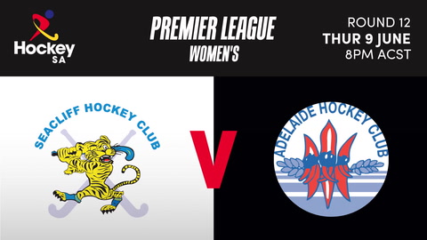 Seacliff Hockey Club - SA Women's 2 v Adelaide Hockey Club - SA Women