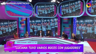 Afirman que Luciana Salazar estaría de novia con el futbolista de la Selección Argentina, Nico González