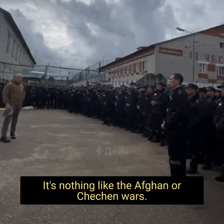 Difunden un video del reclutamiento de presos rusos para luchar en Ucrania