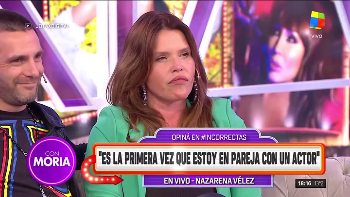 Nazarena Vélez presentó a su nuevo novio, un actor de 37 años - Fuente: América tv