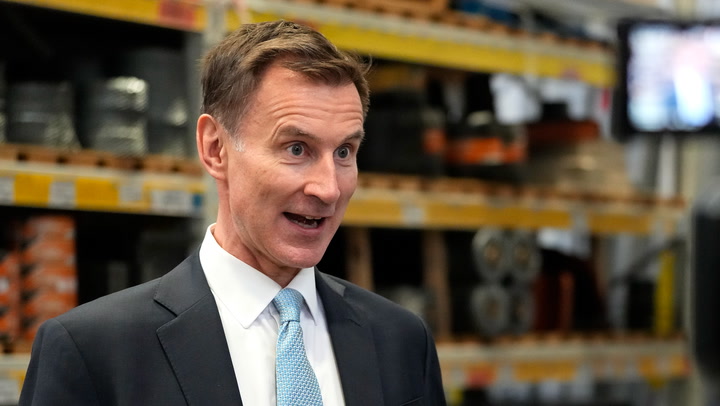Jeremy Hunt forced to defend Budget impact on low-income earners