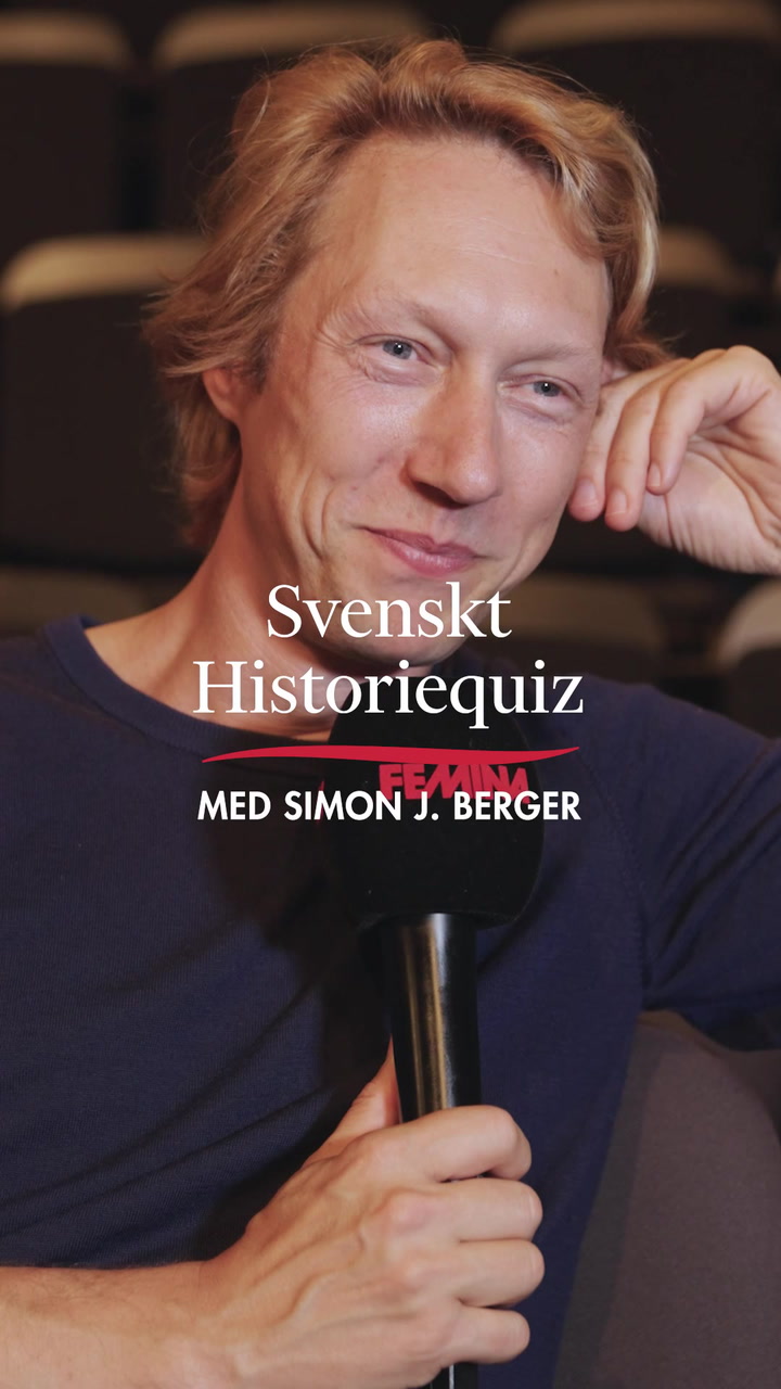 Historiequiz med Simon J. Berger