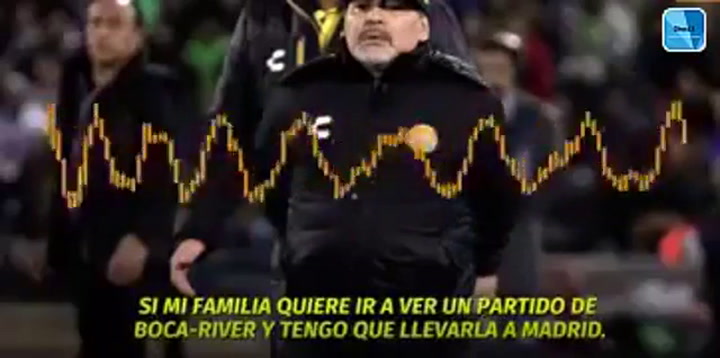 El audio de Diego Armando Maradona sobre la decisión de la Conmebol