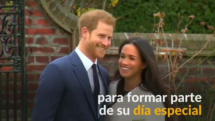 El príncipe Enrique y Meghan Markle invitan público a su boda