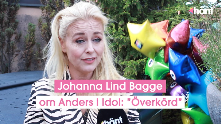 Johanna Lind Bagge om Anders Bagge i Idol: ”Överkörd”