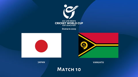 16 June - 2023 ICC U19s EAST ASIA PACIFIC WORLD CUP QUALIFIER - Japan v Vanuatu