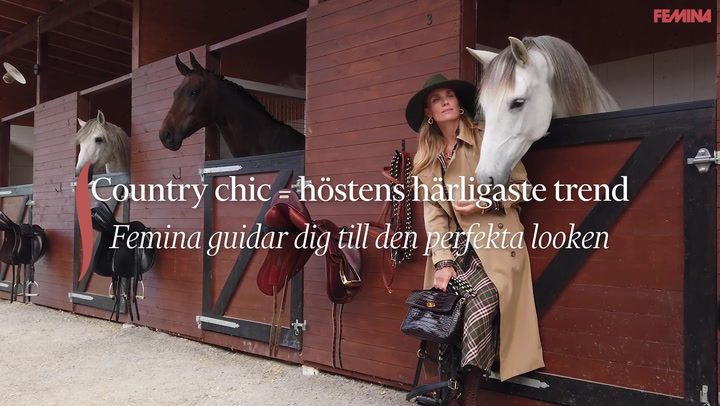 Country chic är höstens härligaste trend – Femina guidar dig till den perfekta looken