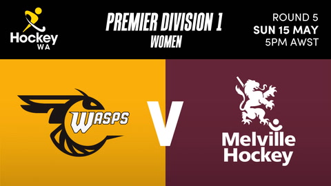 15 May - Hockey WA Premier Div 1 Womens - WASPS v Melville