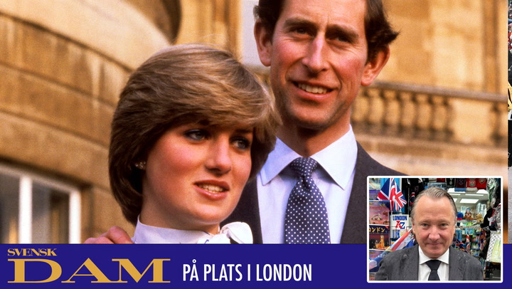 Johan T Lindwall i London: ”Alla pratar om Diana”