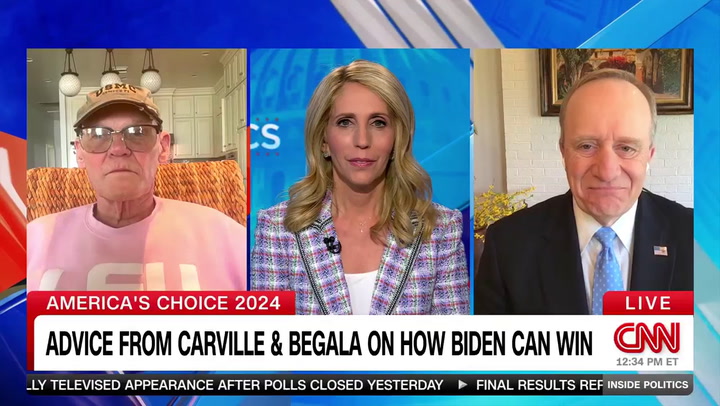 Carville: Biden Should Increase Trump Attacks, 'He’s Drowning, Give Him an Anvil'