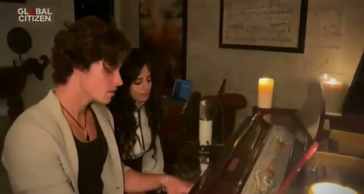 Camila Cabello y Shawn Mendes cantan What a Wonderful World - Fuente: Twitter