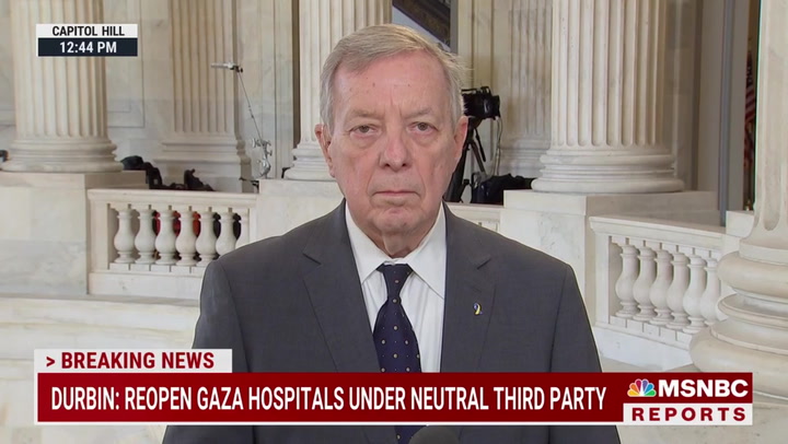 Durbin: The Border Is 'Overwhelmed' But We Can't Keep President from Allowing People in Unilaterally