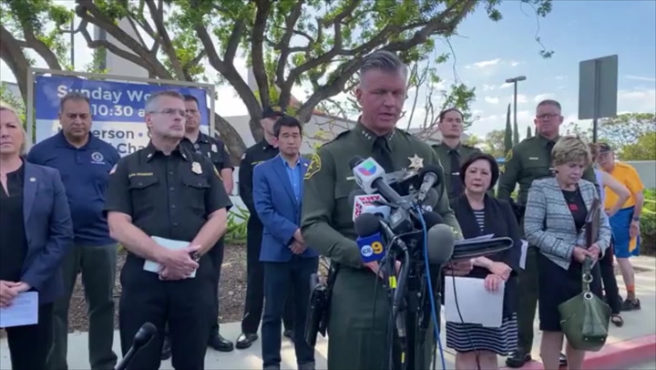 Laguna Woods: Public ‘hogtied’ church gunman with extension cord, police say