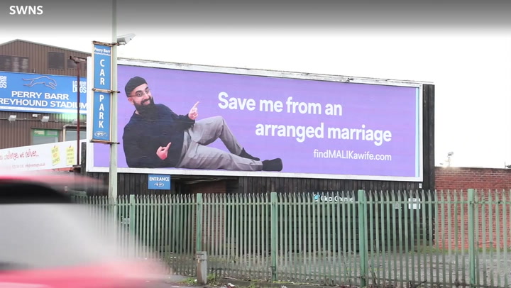 Bachelor spends hundreds on giant billboard advertising himself in bid to find a wife
