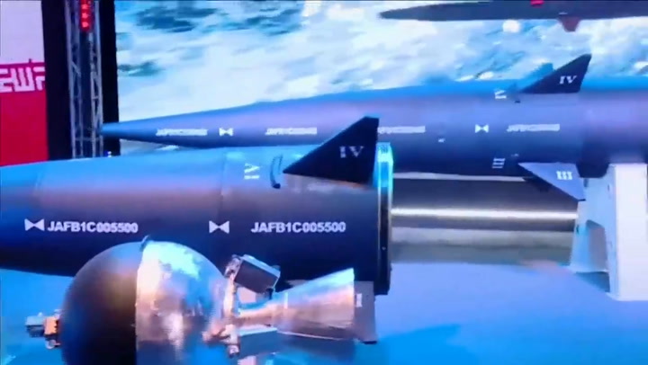 La presentación del nuevo misil hipersónico 'Fattah' de Irán