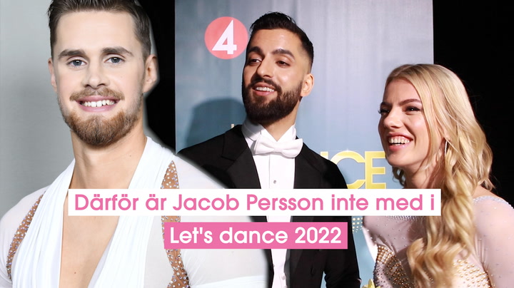 Därför är Jacob Persson inte med i Let's dance 2022