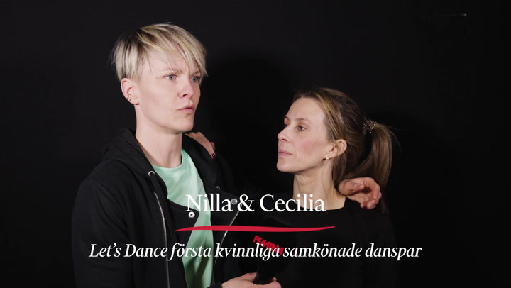 Nilla & Cecilia - Let's Dance första kvinnliga samkönade danspar
