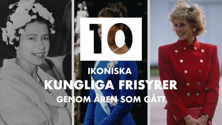 10 ikoniska kungliga frisyrer genom åren