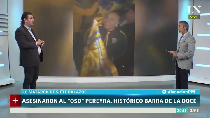 Asesinaron al 'Oso' Pereyra, histórico barra de La Doce