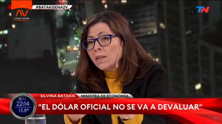 Silvina Batakis: "No vemos ninguna expectativa devaluatoria"