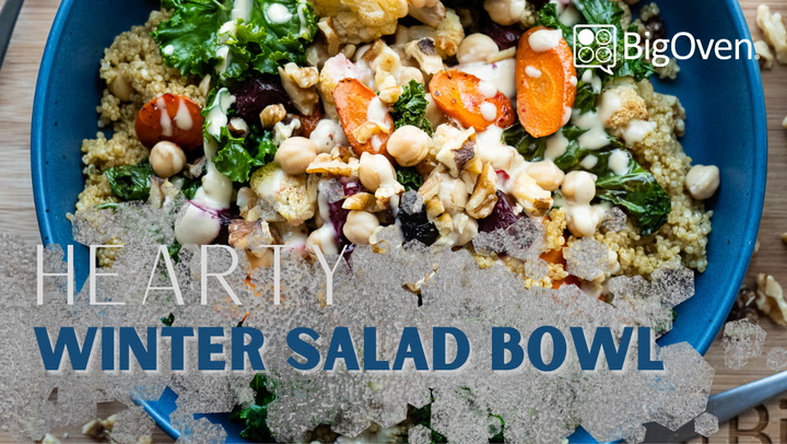 Hearty Winter Salad Bowl 