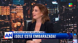 Soledad Larghi, conductora de América Noticias, está embarazada