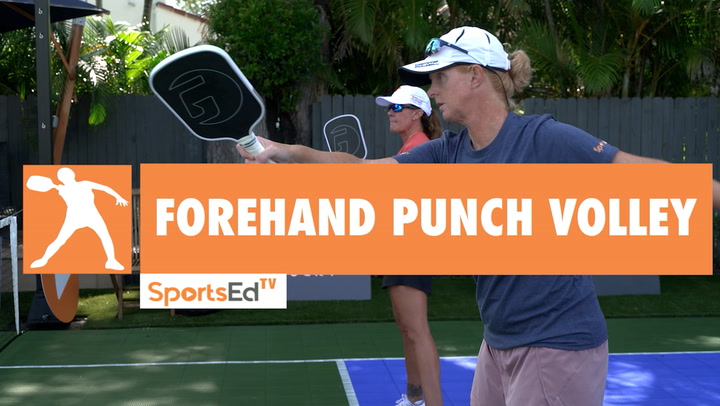 Master the Forehand Punch Volley in Pickleball | Learn the Essential Techniques